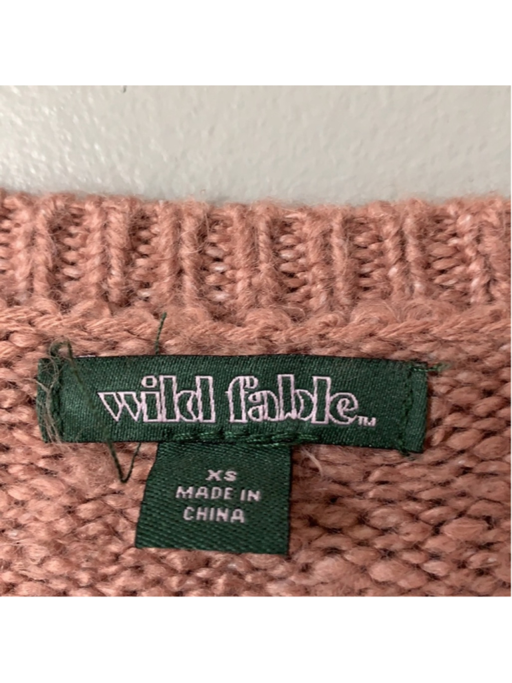 Dusty Rose Sweater - Picture 3 of 3